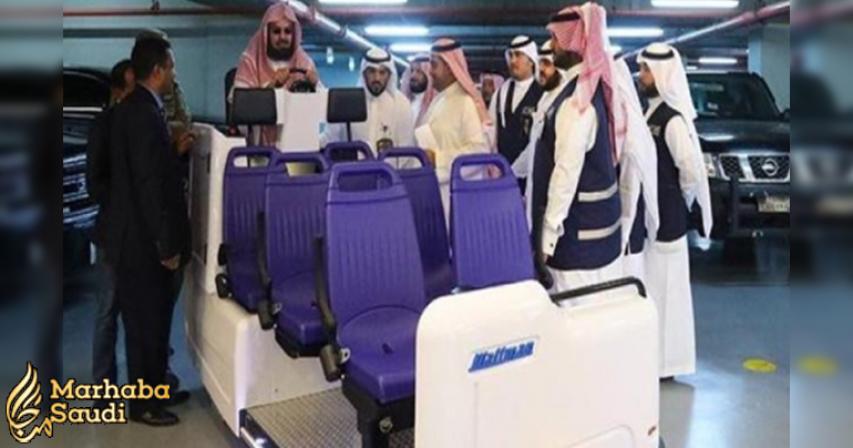 Electric cars launched to serve elderly Hajis