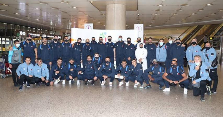 Qatar Handball Team Arrives in Saudi Arabia to Participate in Asian Championship